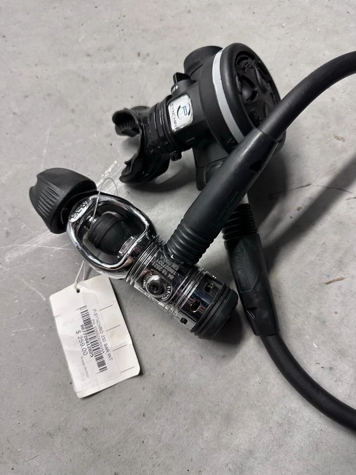 Manguera Seac P Synchro Regulador Pistón Equilibrado Buceo Reg Buceo Primera Segunda Etapa Foto 3 de 3