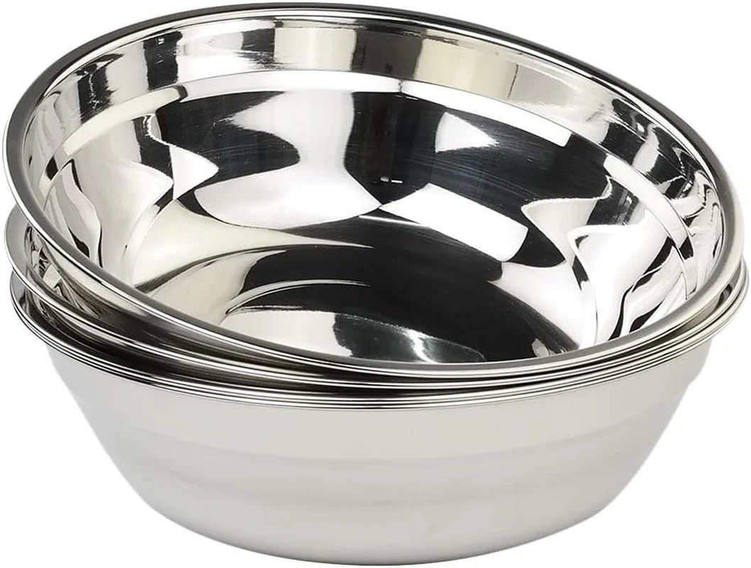 Large Stainless Steel Mixing Bowls, Serving Bowl, Set of 4