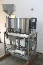 Solbern Rotary spice or powder dispenser, Volumetric cup filler, 16 head