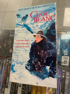 Croc Blanc (VF de White Fang) - VHS - Good Condition FRENCH FR NTSC