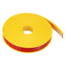 Edge Banding 22mm x 6M Flexible TPE Self Adhesive U-Shape Veneer Tape Yellow