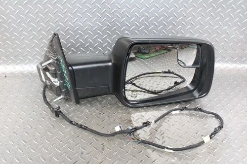 19-24 RAM Black *DMG* Passenger Right RH Power Door Mirror Blind Spot OE Factory