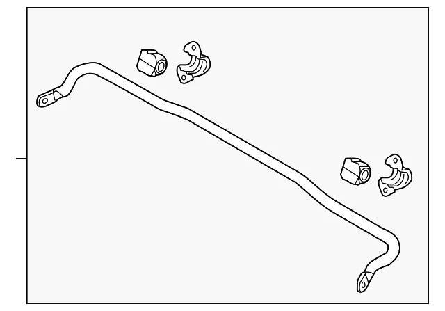 Genuine Kia 2015-2018 Sedona Stabilizer Bar 55510-A9100-SJ