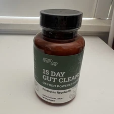 15-Day Gut Cleanse - Safe 15-Day Cleanse - Gut and Colon Support - 60 Capsules