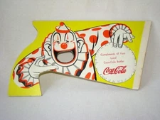 1950s CLOWN Snap Paper Popper COCA COLA PISTOL Toy Gun, Gas Station Promotional
