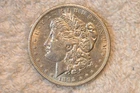 1892-S. AU  MORGAN DOLLAR