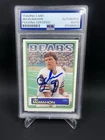Jim McMahon Signed 1983 Topps RC IP Auto PSA/DNA Chicago Bears