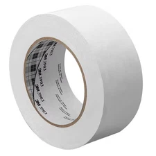 3M 4-50-3903-White Duct Tape, White, 50 Yd L, 4 In W