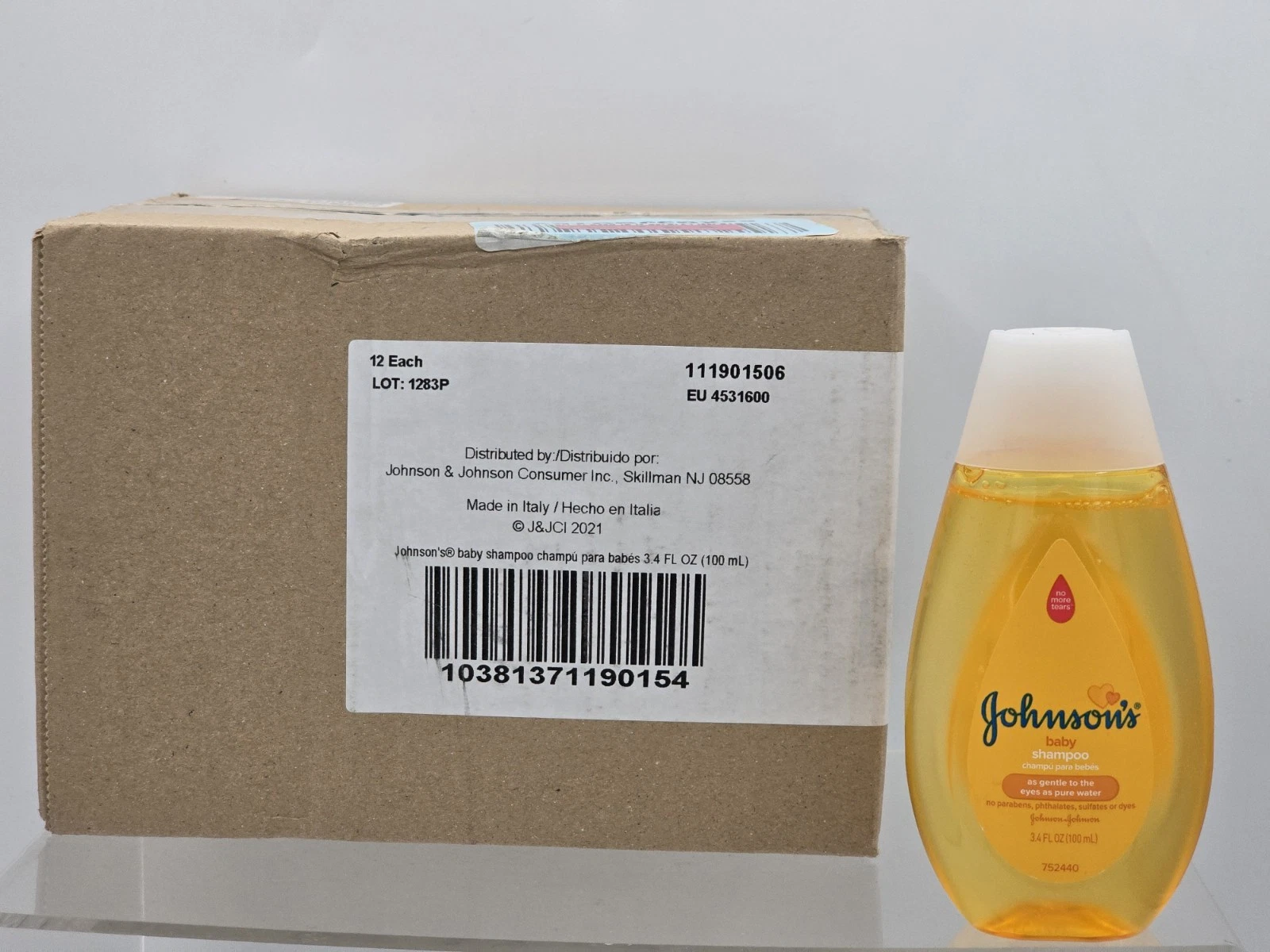 12 Pack Johnson's Baby Shampoo, Tear-Free Gentle Wash for Delicate Scalp & Skin
Opens in a new windo