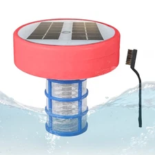 Solar Pool Ionizer Auto Water Cleaner Pool Water Purifier With Copper Ionization