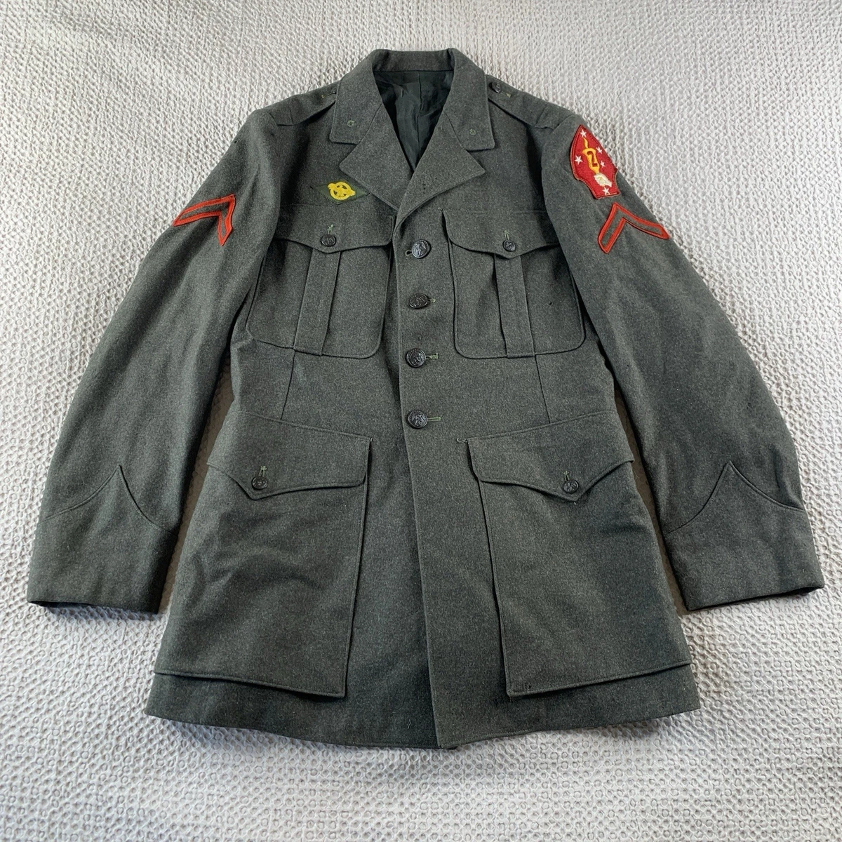 Usmc Jacket In Original Ww2 Collectible Us Uniforms for sale | eBay