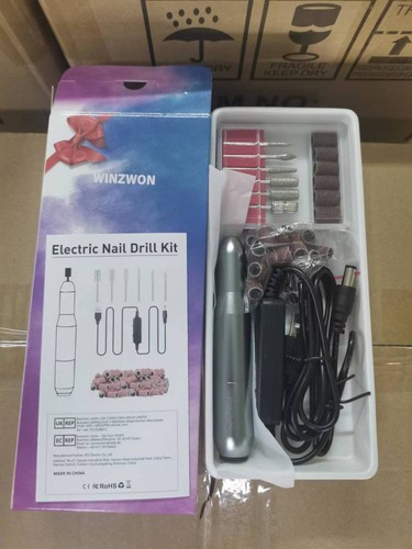 Electric Nail Drill - Electric Nail File Efile Nail Drill Professional Manicure - Picture 3 of 12