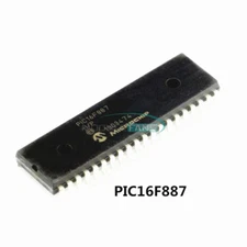 PIC16F887 PIC16F887-I/P DIP-40 MICROCHIP IC HIGH QUALITY