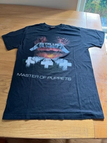 Metallica "Master of Puppets" USA Tour T-Shirt 1980s vintage concert t-shirt, vintage, single stitch, B+ condition