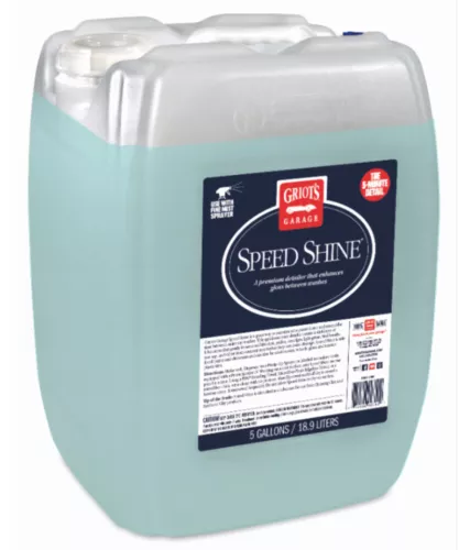Griots Garage Speed Shine - 5 Gallons