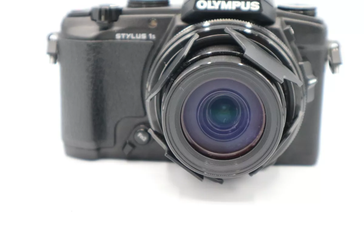 Olympus Stylus 1s 12MP 10.7x Zoom Digital Camera Black | eBay