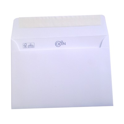 50 DIN C6 Olin Ultimate White Regular Briefumschlag Kuvert Weiß 120g Weihnachten
