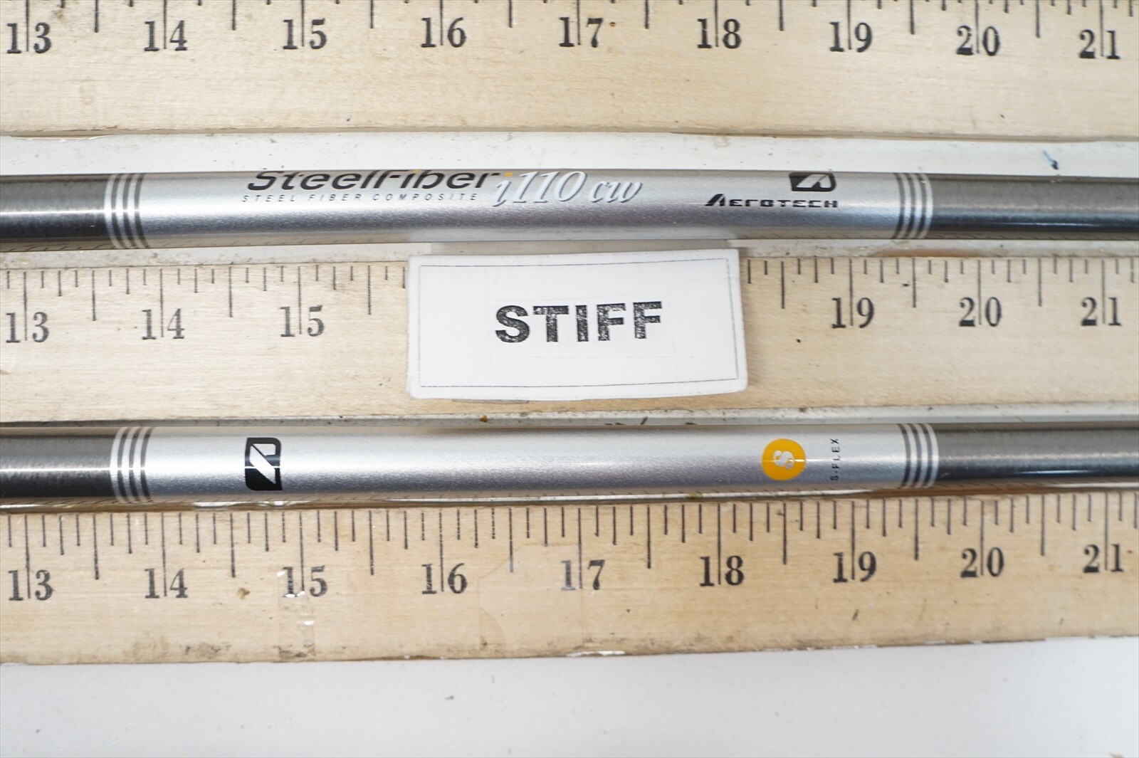 Aerotech Steelfiber I110 Cw Stiff 34.25"37.25" 7pc Iron Shaft Set