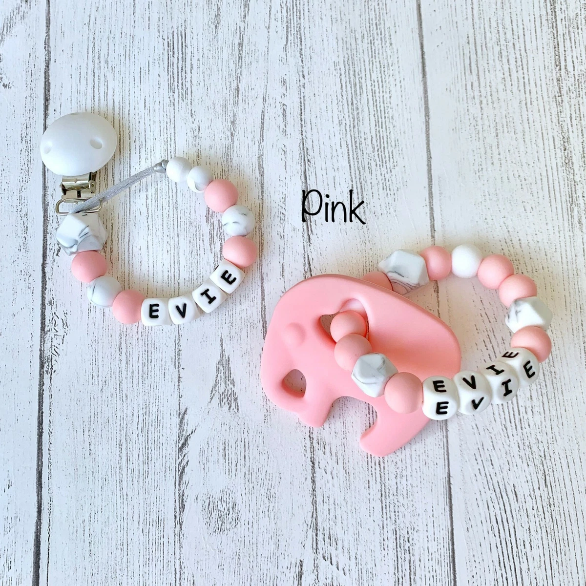 Teething hotsell dummy clips
