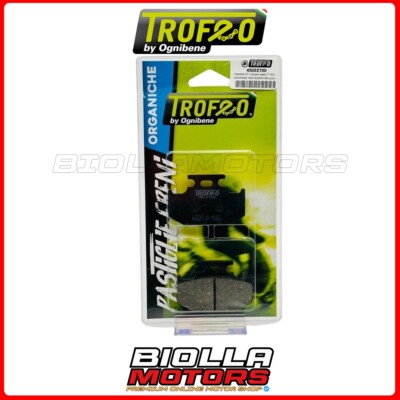 43022700 BREMSBELÄGE HINTEN TROPHÄE KAWASAKI KDX SR 200 1991 ORGANISCH