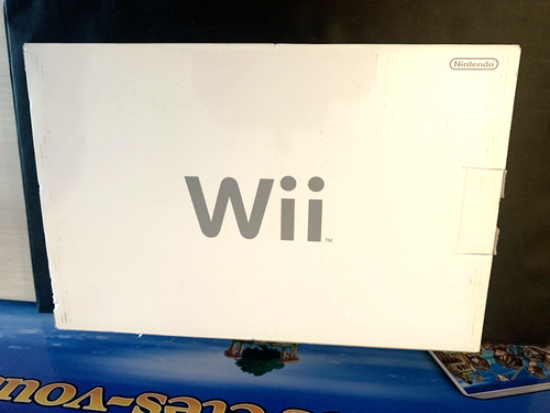 CONSOLE NINTENDO WII BLANCHE WII SPORTS EUR PAL NEUVE NEUF NEW SEALED RVL - Foto 3 di 11