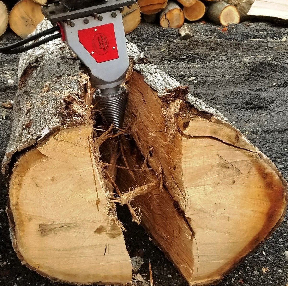 Black Splitter screw splitter hydraulic log splitter cone splitter