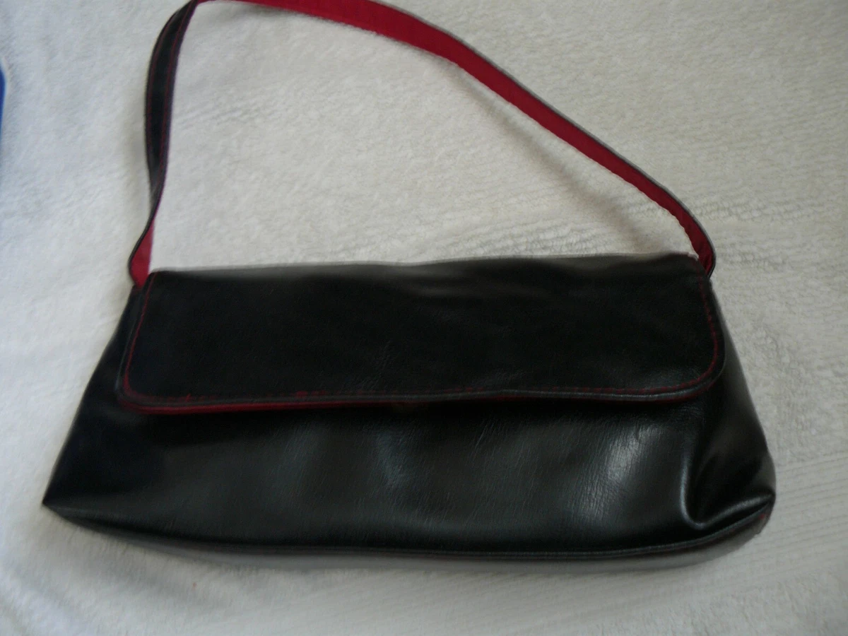 Victoria Secret Black & Red (Inside) Bag