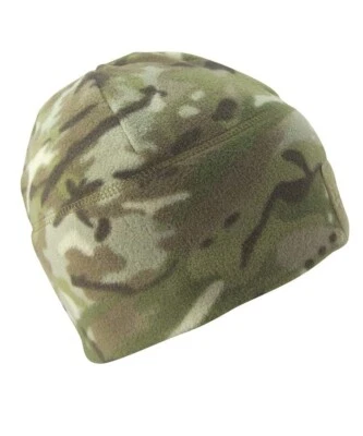 KOMBAT UK Kinder Army Camo Fleece Watch Mütze Jungen Mädchen Militär MTP BTP Camouflage Beanie