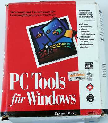RARITÄT - Central Point PC Tools 2.0 für Windows - Deutsch