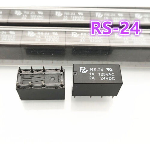 1Pc RS-24 Power Relay 8Pins 1A 125VAC - 第 1/1 張圖片