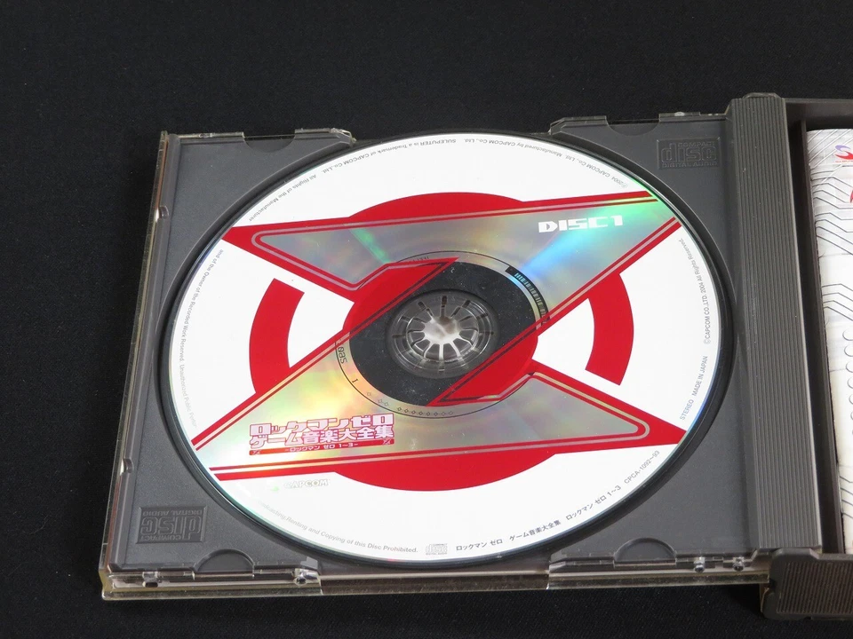 Mega Man Zero Game Music Complete Works 1-3 Rockman Soundtrack CD Spine Japan 1 - Image 3 of 4