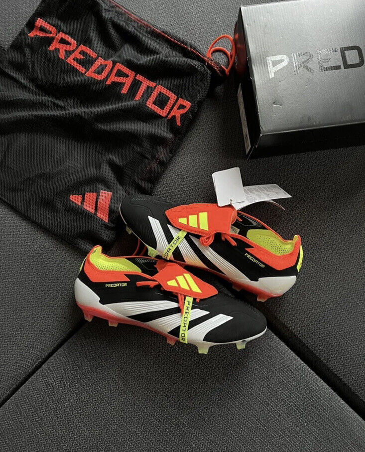 Adidas PREDATOR 24 Elite FT Firm Ground Boots UK8-UK12 Adidas PREDATOR 24 Elite FT Firm Ground Boots UK8-UK12