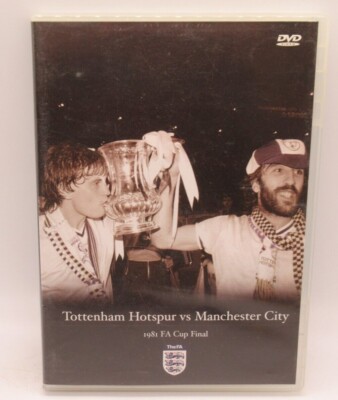 1981 FA CUP FINAL - TOTTENHAM HOTSPUR VS MANCHESTER CITY DVD, FUTBALL, SOCCER
