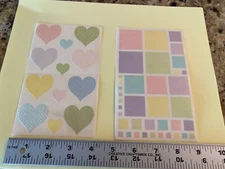 Mrs. Grossman Sticker Sheets Lot  * Vintage 2002 * Baby Vellum Collection