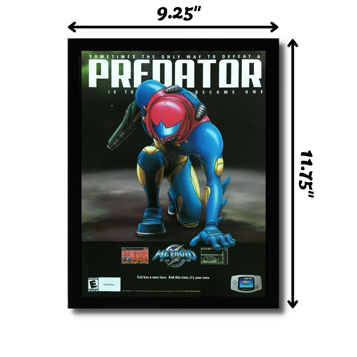 Samus Aran Metroid Fusion On Switch IN-HAND Metroid Prime