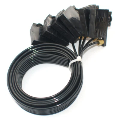 ACHI 6pcs UV Ink Damper With Hose For EPSON R1390 L800 DX5 A3/A4/A5 UV Printer