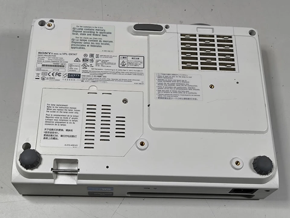 Sony VPL-DX147 Daten Projektor - Nicht Getestet, Spuren von Verschleiß - Bild 3 von 4
