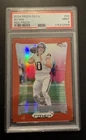 2024 Prizm Deca Bo Nix Red Prizm RC /199 PSA 9