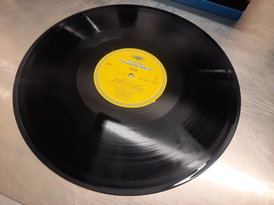 NEAR MINT++ Mahler New York Philharmonic Bernstein Deutsche Grammophon 423 395-1 - Bild 3 von 4