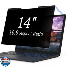 Magnetic Laptop Privacy Screen 14 Inch for 16:9 Computer Monitor, Removable 1