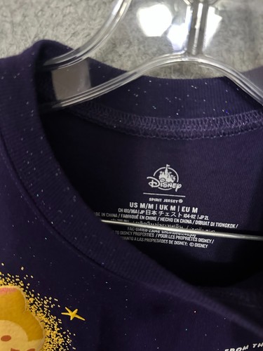 NWT Disney Parks Spirit Jersey Size Medium Adult Wish I’m A Star NEW Purple - Picture 4 of 6