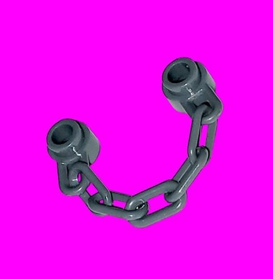 LEGO 92338 DARK BLUISH GRAY Chain 5 links - part   QUANTITY 1  