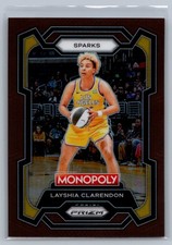 2024 Panini Prizm Monopoly WNBA #57 Layshia Clarendon Los Angeles Sparks SN