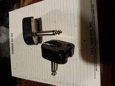 2 Jack Plugs - 6.35 mm - Mono Angled Clearance