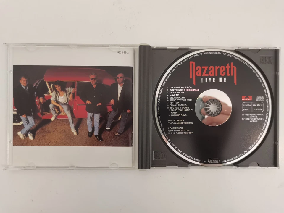 Nazareth - Move Me (1994) 731452365323 CD in Top Zustand - Bild 4 von 4