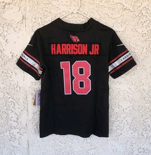 YOUTH ARIZONA CARDINALS Marvin Harrison Jr. Stitched Jersey Size Small (8) NWT