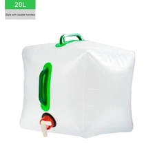 5L/10L/15L/20L Camping Bucket Water Storage Large Capacity Water Carrier Bag No 