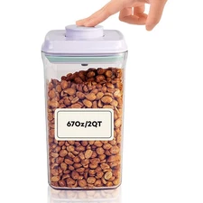 Bop Top | Airtight Meal Prep Containers with Lids | Food Storage Container Se...