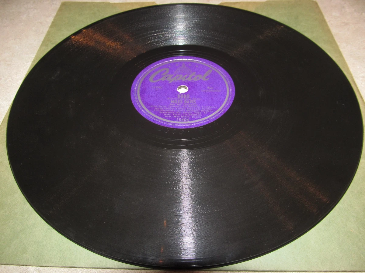 貴重！78rpm MILES DAVIS GODCHILD SP盤 78 RPM Vinyl Records Miles Davis for sale | eBay