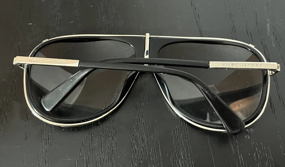 RARO Marc By Marc Jacobs Gafas de sol MJ306/S Aviador con estuche + Tela Metal Italia Foto 2 de 4